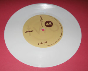 White Vinyl 7 Inch Record
