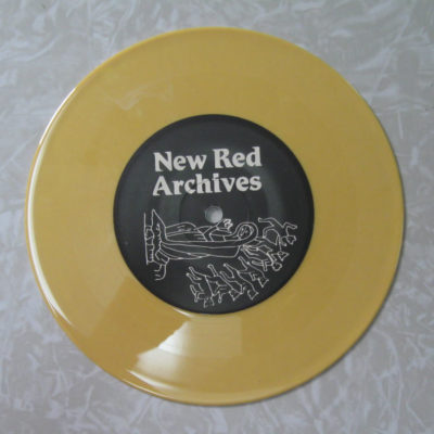 Yellow colored record Yellow Opaque Vinyl 7 Inch Record